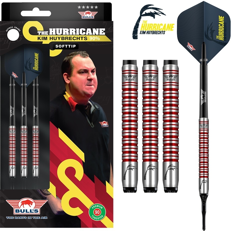 Kim Huybrechts 90% PCT Soft Tip Darts - Dartshopper.eu