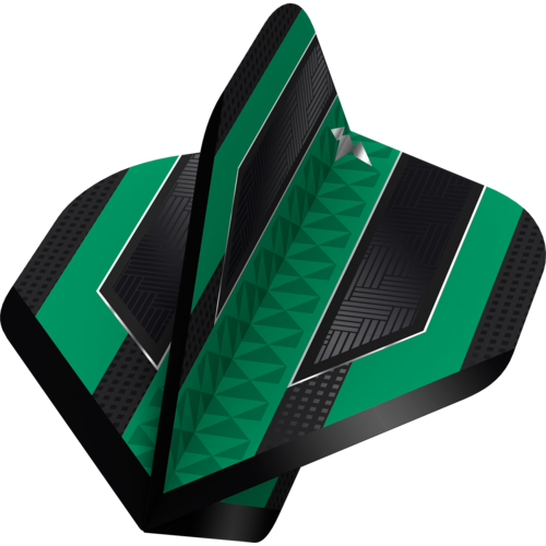 Mission Mission Temple NO2 Black & Green Darts Flights