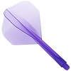 Condor Condor Zero Stress Flight System - Standard Clear Purple Darts Flights