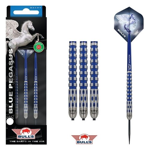 Bull's Bull's Blue Pegasus C 95% Steel Tip Darts