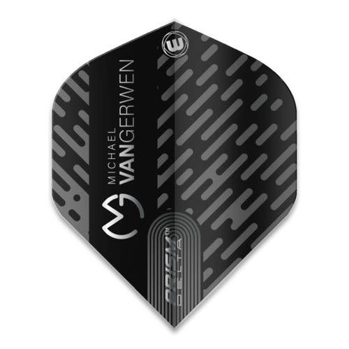 Winmau Winmau Michael van Gerwen Prism Delta Black/Grey V2 Darts Flights