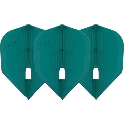 L-Style L-Style Champagne Flight Kami L3 Shape Deep Green Darts Flights