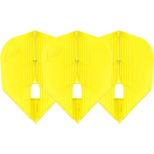 L-Style L-Style Champagne Flight Kami L3 Shape Yellow Darts Flights