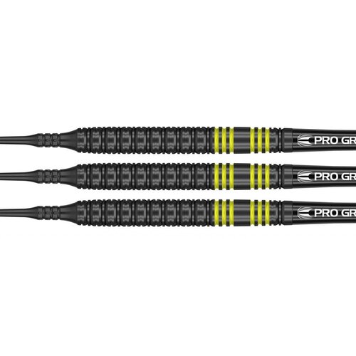 Target Target Vapor-8 Flight Black-Yellow 80% Soft Tip Darts