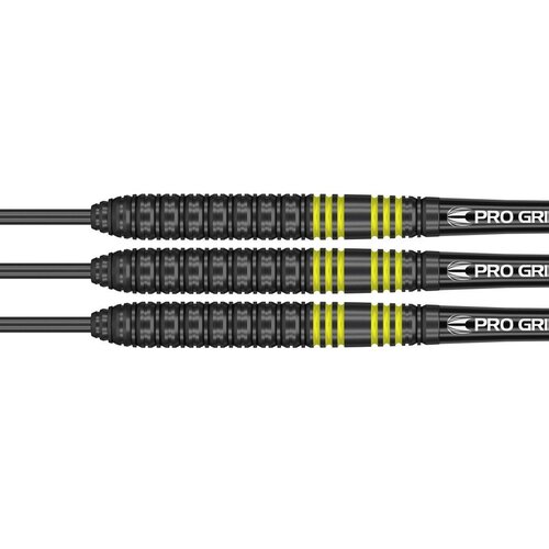 Target Target Vapor-8 Flight Black-Yellow 80% Steel Tip Darts