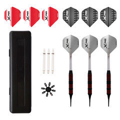 XQMax Rubberised Dartset Soft Tip Darts