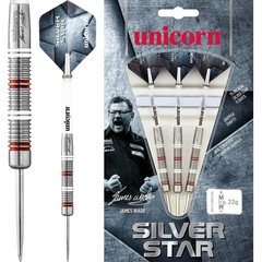 Unicorn Silverstar James Wade 80% Steel Tip Darts