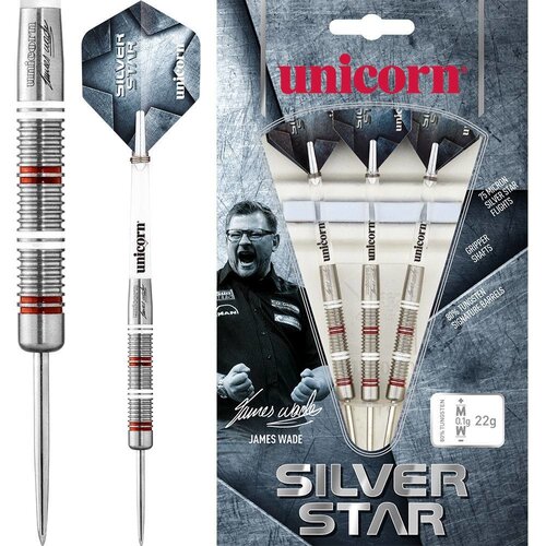 Unicorn Unicorn Silverstar James Wade 80% Steel Tip Darts