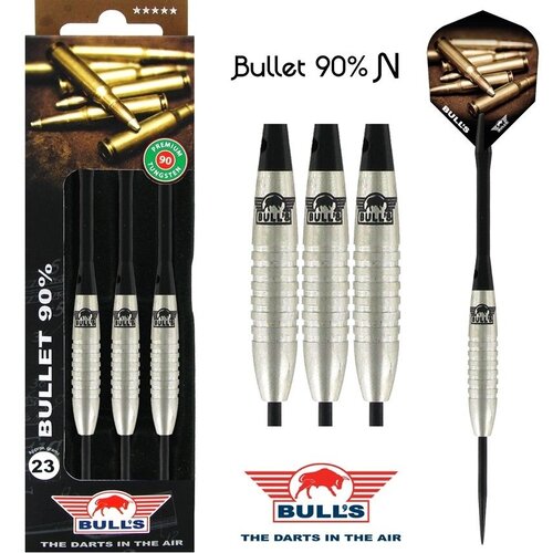 Bull's Bull's Bullet 90% A Steel Tip Darts