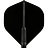 Cosmo Darts - Fit Flight Dark Black Standard Darts Flights