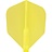 Cosmo Darts - Fit Flight AIR Yellow Shape Darts Flights