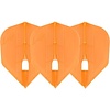 L-Style L-Style Champagne Flight Kami L3 Shape Orange Darts Flights