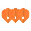 L-Style L-Style Champagne Flight L1 Standard Solid Orange Darts Flights