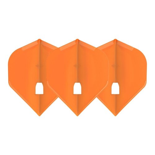 L-Style L-Style Champagne Flight L1 Standard Solid Orange Darts Flights