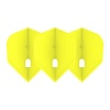 L-Style L-Style Champagne Flight L3 Shape Solid Yellow Darts Flights