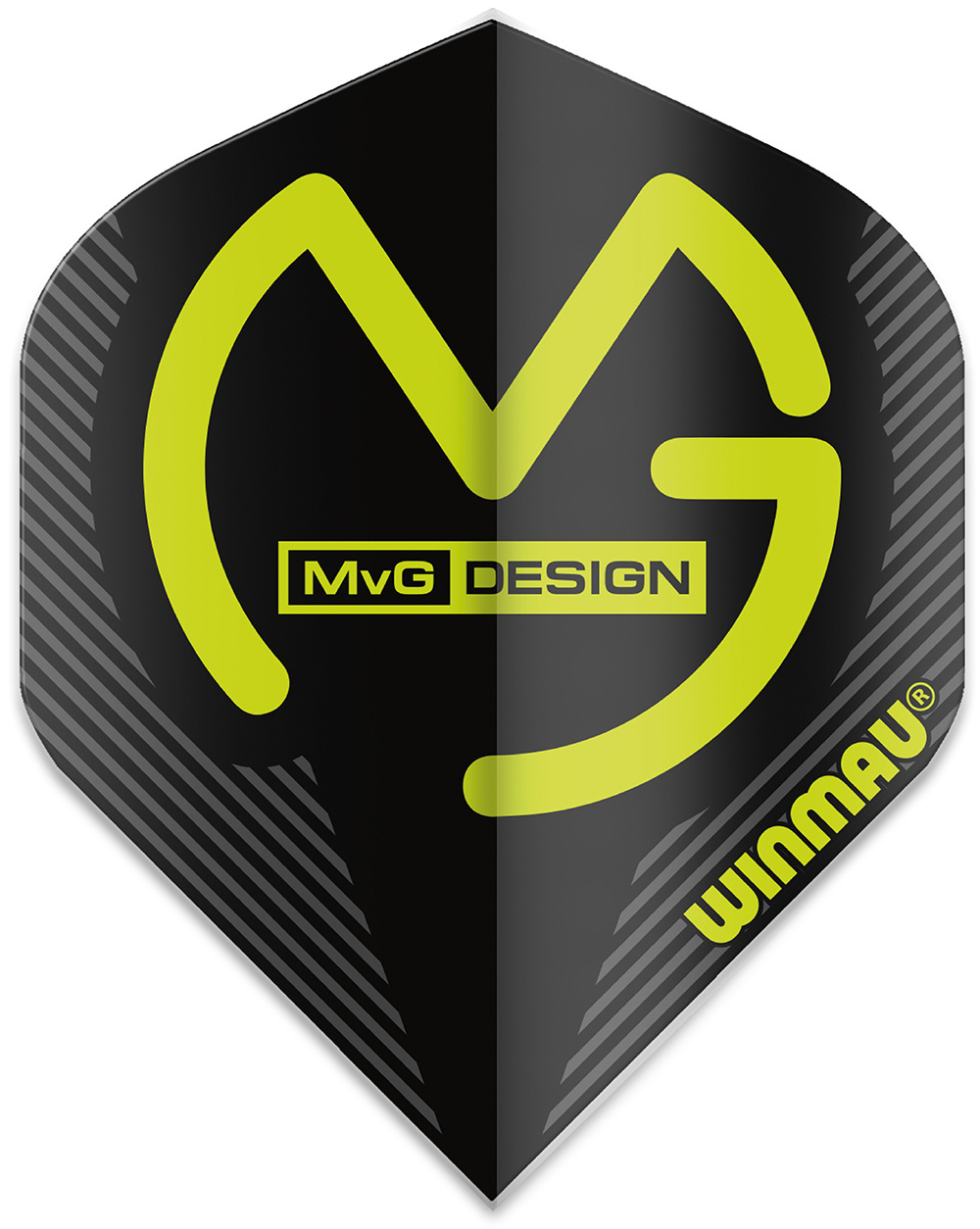 Michael van Gerwen Flight Black Darts Flights - Dartshopper.eu