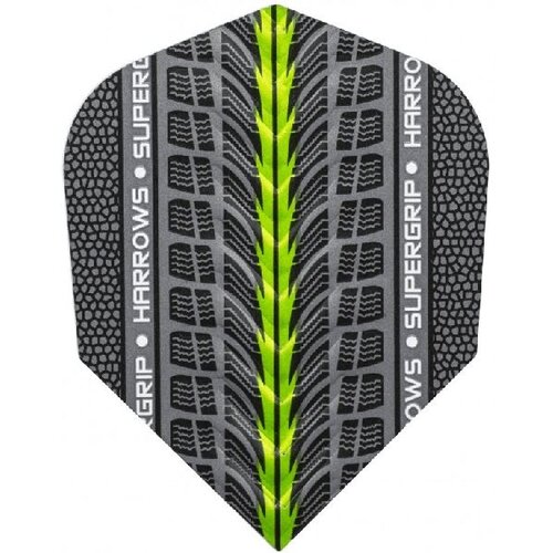 Harrows Harrows Supergrip Green Darts Flights