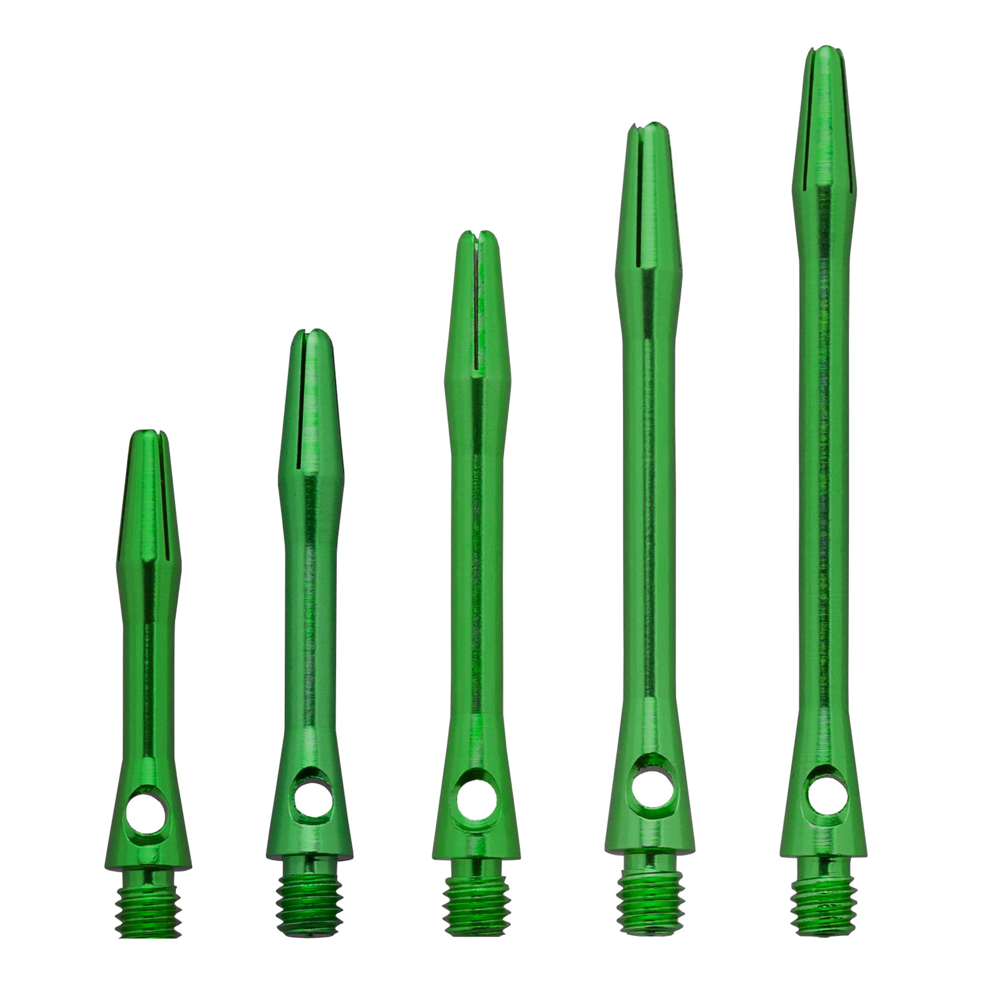 KOTO King Grip Aluminum Green Darts Shafts - Dartshopper.eu