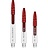 Mission Sabre Clear Base Red Darts Shafts