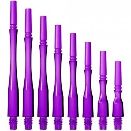 Cosmo Darts Cosmo Darts Fit Gear Hybrid - Clear Purple - Locked Darts Shafts