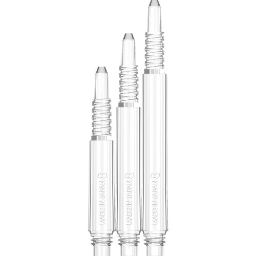 8 Flight 8 Flight Flight Regular Clear Fixed Darts Shafts