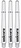 Unicorn Gripper 4 Clear Darts Shafts