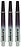 Unicorn Gripper 3 Two-Tone Black Darts Shafts