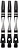 Unicorn Aluminum Twist Black Medium Darts Shafts