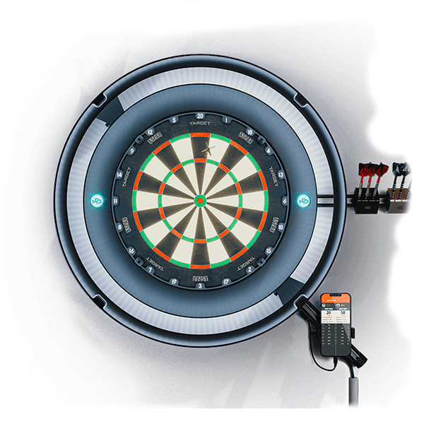 Target Darts MOD A revolutionary home darts setup