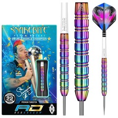 Red Dragon Peter Wright Snakebite 1 85% Steel Tip Darts