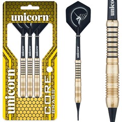 Unicorn Core Shape 2 Brass - Gold Soft Tip Darts