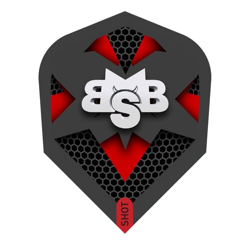 Shot Shot Michael Smith Tenacious Flight Std.6 Darts Flights