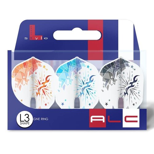 L-Style L-Style L3 Shape ALC Osaki Hirokazu ver.1 White Darts Flights