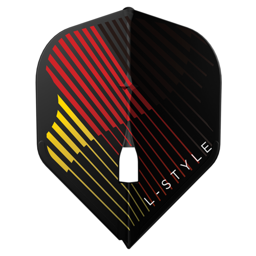 L-Style L-Style L1 RYB Series Type C Clear Black Darts Flights