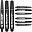 Target Pro Grip 3 Set Spin Black Darts Shafts