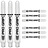 Target Pro Grip 3 Set Clear Darts Shafts