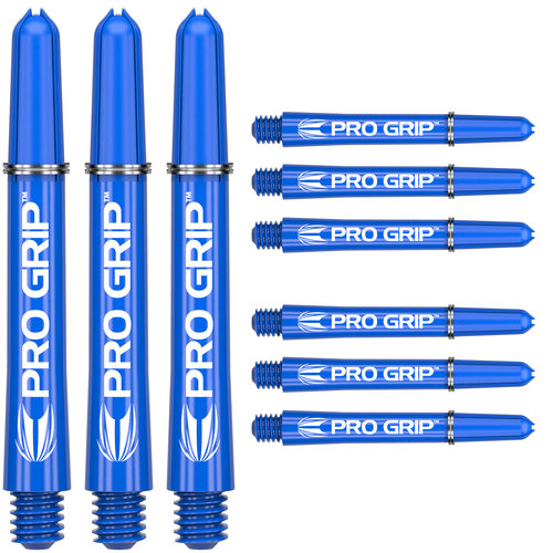 Target Target Pro Grip 3 Set Blue Darts Shafts