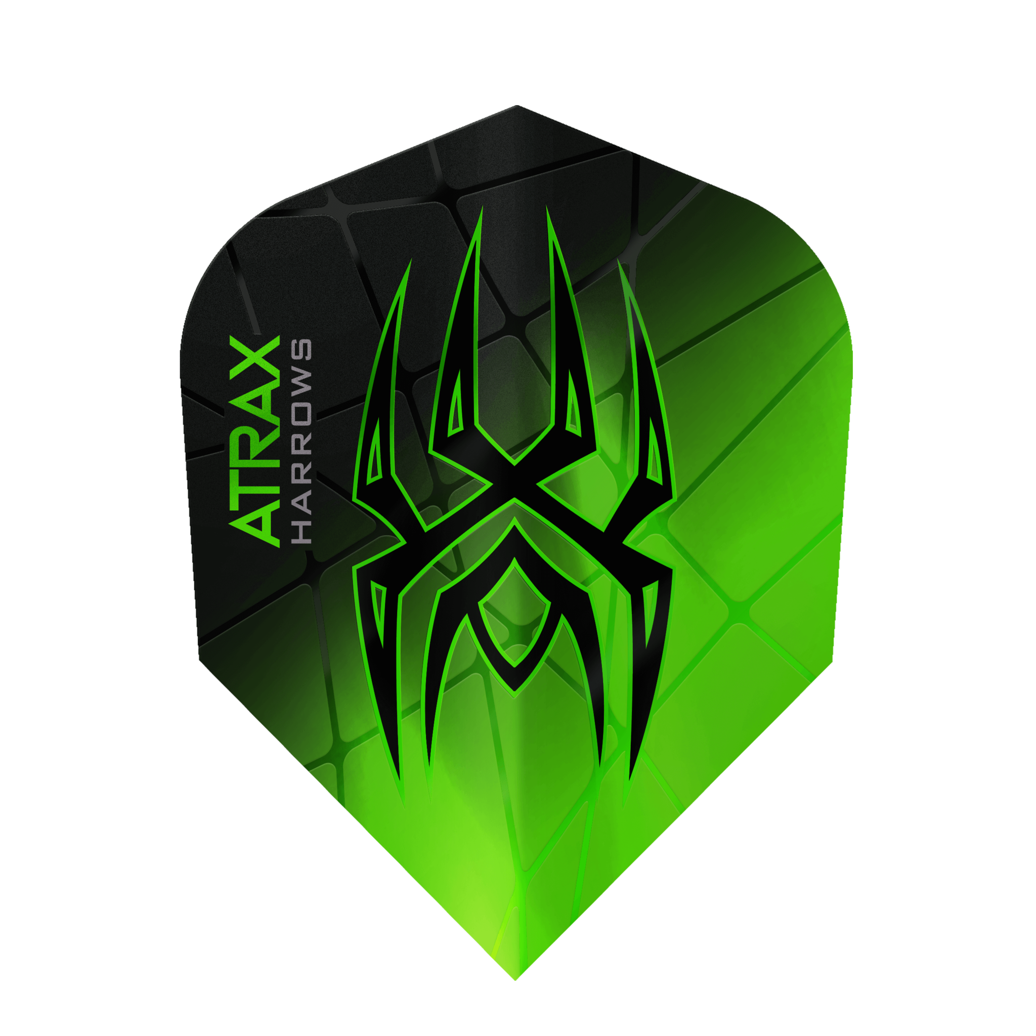 Harrows Atrax Green NO6 Darts Flights