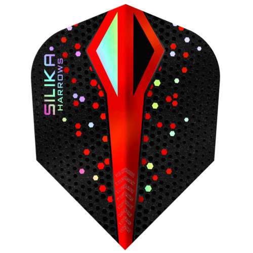 Harrows Harrows Silika Colour Shift Red NO6 Tough Crystalline Coated Darts Flights