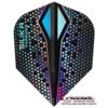 Harrows Harrows Silika X Colour Shift Silver NO6 Tough Crystalline Coated Darts Flights