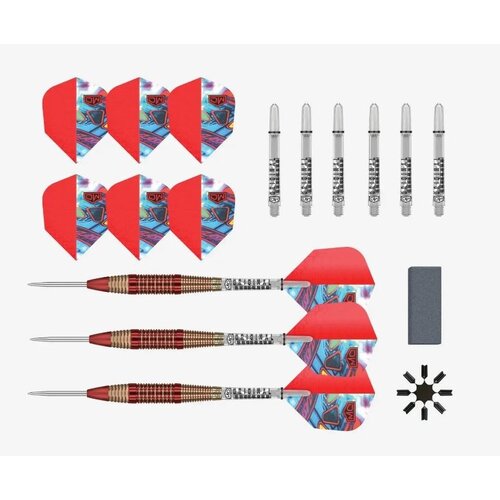 DW Original DW Flashback Red Brass Steel Tip Darts