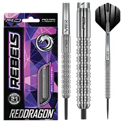 Red Dragon Rebel V1 90% Steel Tip Darts