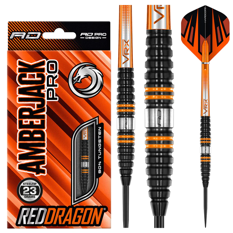 Red Dragon Amberjack Pro 2 90 Steel Tip Darts
