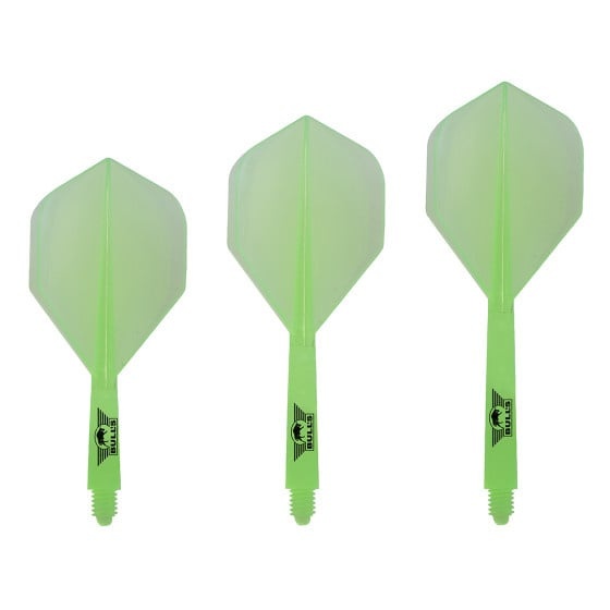 Bull's Union Flight System Green NO2 Darts Flights