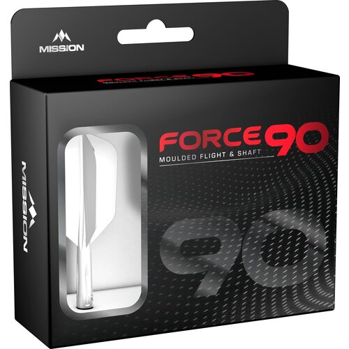 Mission Mission Force 90 Slim White Darts Flights