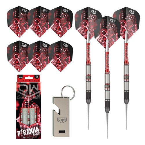 DW Original DW Razor Piranha 02 90% Steel Tip Darts