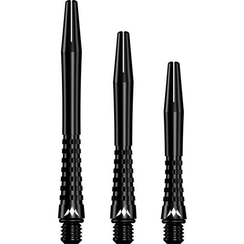 Mission Mission Atom13 Anodised Metal Gripped Black Darts Shafts