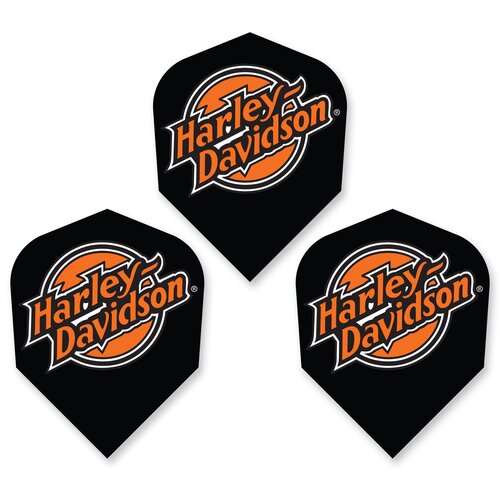 DW Original DW Harley Davidson Orange Logo NO6 Darts Flights