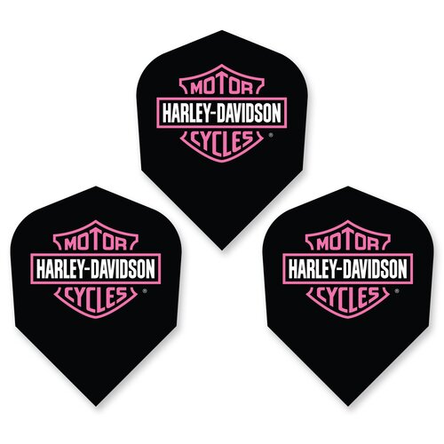 DW Original DW Harley Davidson Pink Logo NO6 Darts Flights