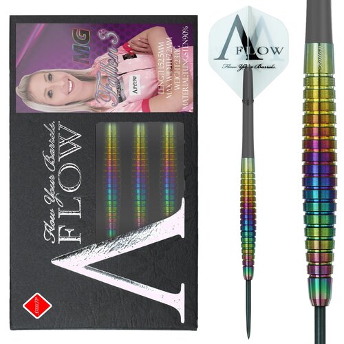 Dynasty Dynasty A-FLOW Fallon Sherrock - Fallon 3 MG Multi 90% Steel Tip Darts